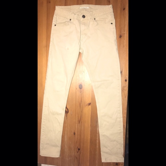 Carbon Other - 3/$15 Carbon Skinny Flex 30/32 Light Khaki Jeans